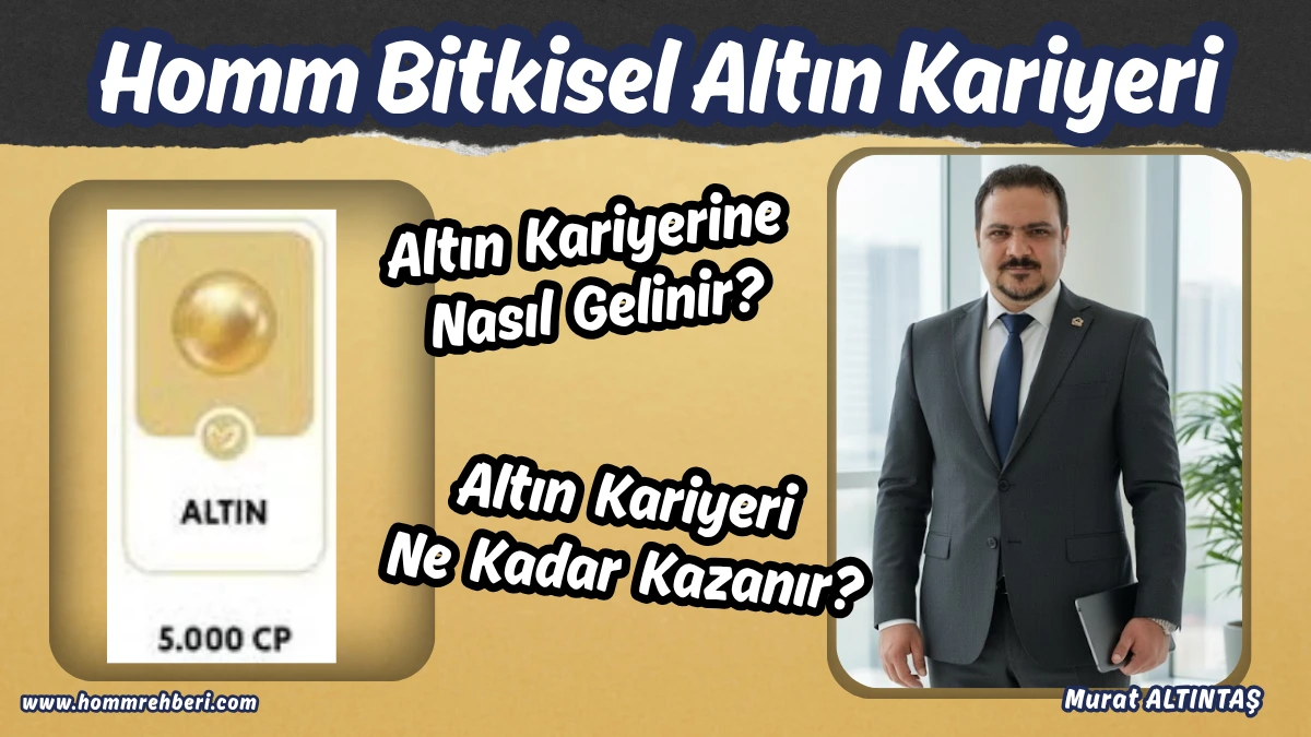 Homm Bitkisel Altın Kariyerine Nasıl Gelinir ve Ne kadar Kazanılır