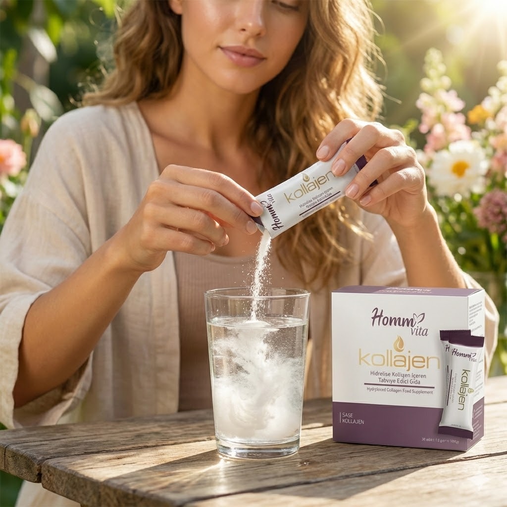 Homm Vita Kolajen İçecek Cildiniz İçin Gençlik İksiri, Kullananlar ve Yorumlarım 3